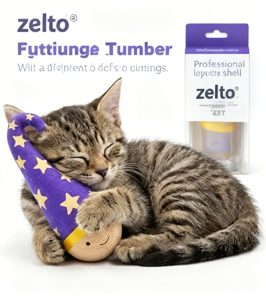 zelto® Wobble Warrior Cat Toy – The Unbeatable Prey-Mimicking Playmate That Makes Your Kitty Pounce, Bat, and Beg for Non-Stop Fun!