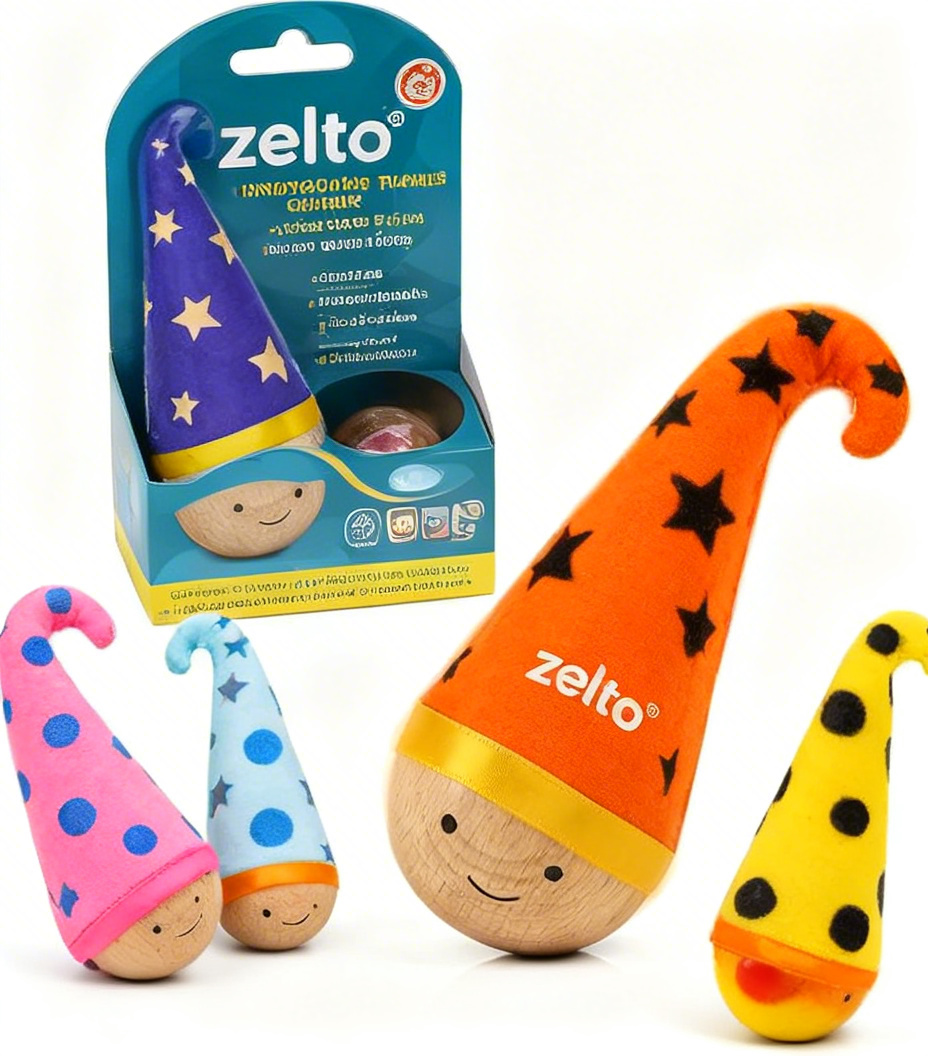 zelto® Wobble Whisker Tumbler Toy: Your Kitty’s Non-Stop Pounce, Bat & Treat-Hunting Adventure!