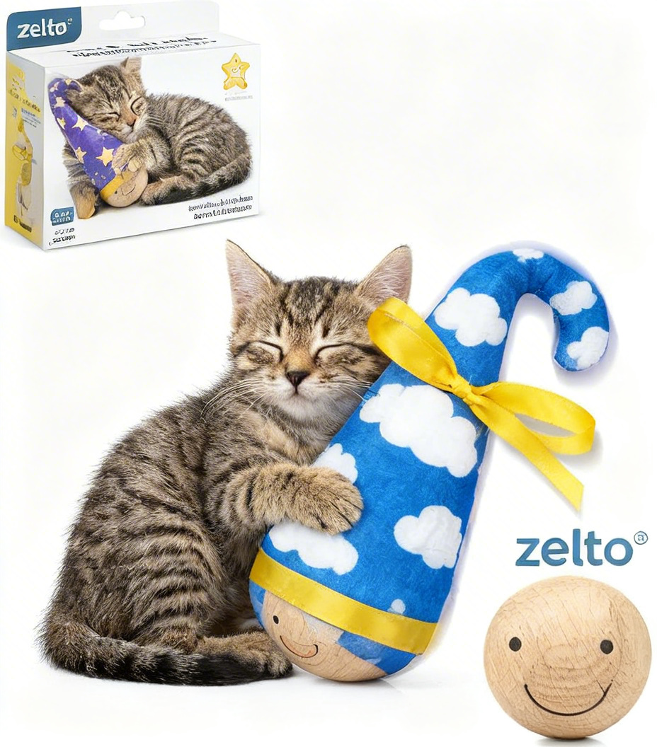 zelto® Wobbly Whisker Temptress: The Unknockable Interactive Cat Treat Toy That Keeps Your Kitty Pouncing, Batting & Obsessed All Day!